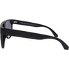 CANNON BALL Polarised Black Shield Flat Top Sunglasses left view