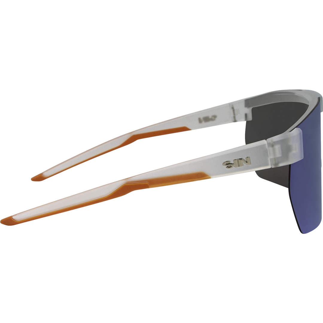 Paradigm Polarised Shield Sunglasses with Clear Frame right view