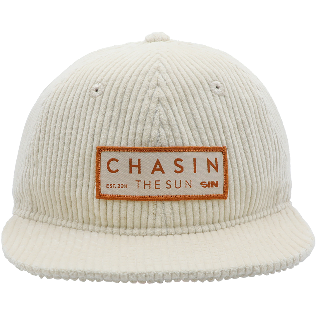 SIN Cord Chasin the Sun Cap - OatSIN Cord Chasin the Sun Cap - Oat front view
