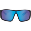 Blaze Polarised Mirrored Wrap Around Sunglasses with Blue Lens front view