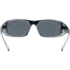 Captain Sensible Wrap Around Safety Sunglasses with Black Frame rear view
