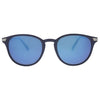 LOVE CHILD Polarised Blue Mirrored Round Sunglasses front view