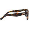 Riot Polarised Rectangle Sunglasses with Tortoise Shell Frame right view