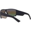 Blaze Polarised Mirrored Wrap Around Sunglasses with Blue Lens left rear view