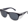 Safe & Sound Navy Wrap Around Safety Sunglasses Medium Impact Resistant