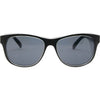 Safe & Sound Wrap Around Safety Sunglasses with Black Frame front view