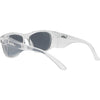 Safe & Sound Wrap Around Safety Sunglasses with Clear Frame back left view