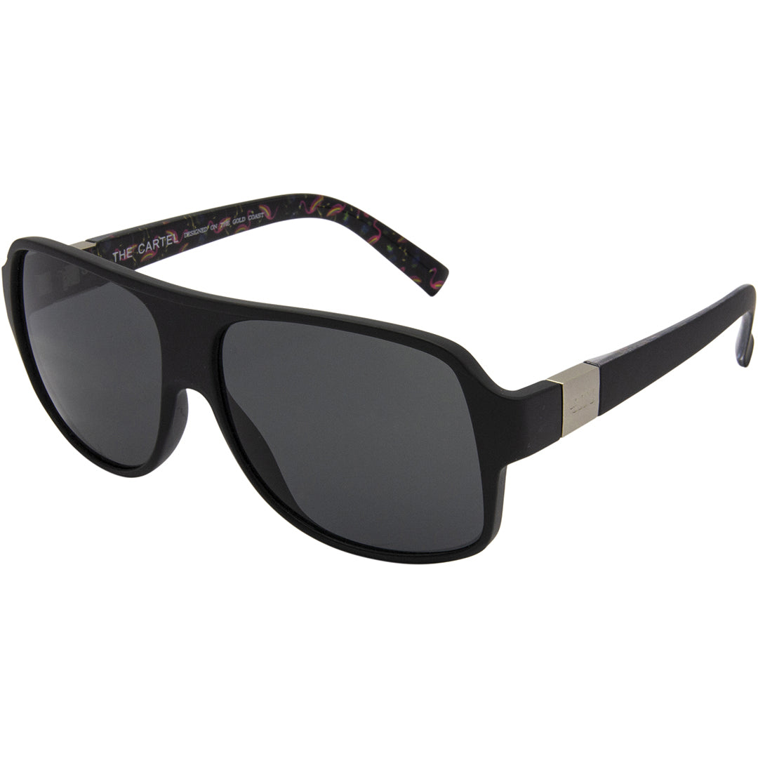 The Cartel Sunglassses Matt Black SIN Eyewear