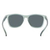The Game Changer Polarised Square Sunglasses with Green Frame inside view