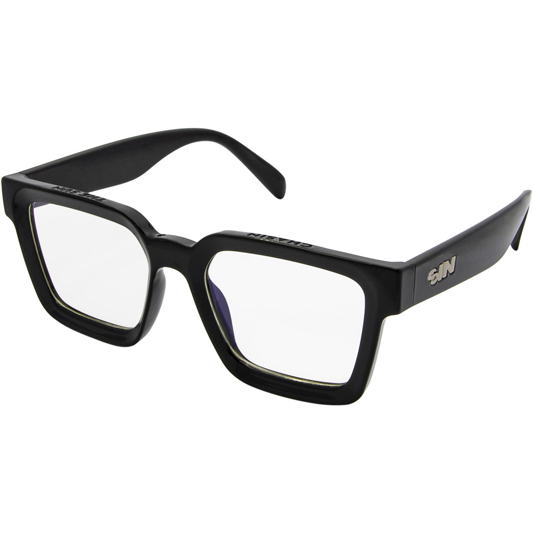 Glasses with black on top sales