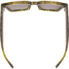 Topshelf Polarised Square Sunglasses with Green Frame top view