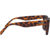 Topshelf Polarised Square Sunglasses with Tortoise Shell Frame right view