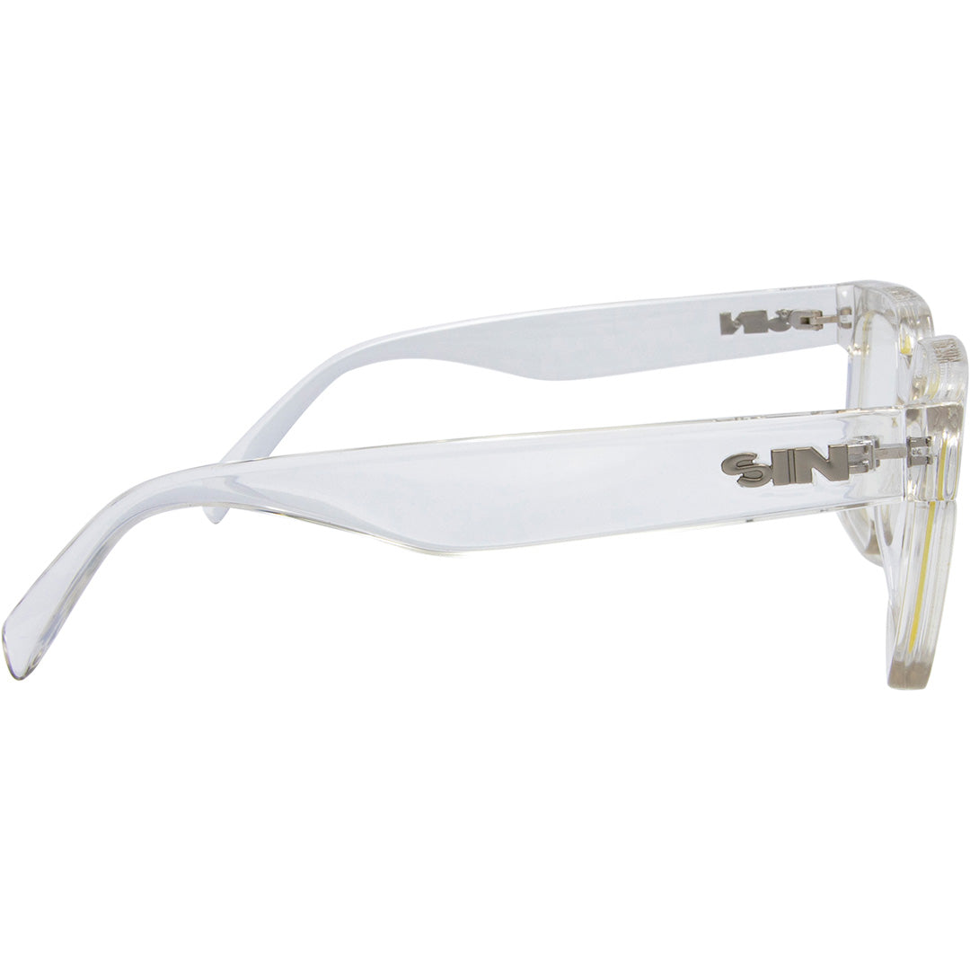 Topshelf Square Blue Light Glasses with Clear Frame right view