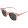 Vegas Polarised Pink Round Sunglasses