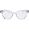 Vegas Round Blue Light Glasses with Clear Frame front view
