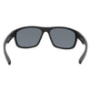 WAYWARD Polarised Rectangle Floating Sunglasses with Matt Black Frame inside view