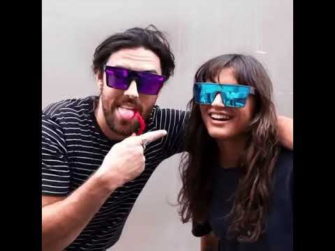 LOOSE CANNON Polarised Shield Square Sunglasses with Black Frame and Pink Mirrored Lens YouTube video
