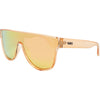 CANNON BALL Polarised Shield Sunglasses with Orange Mirror front left view