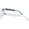 CANNON BALL Polarised Shield Sunglasses with White Frame left view