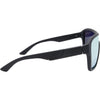 JACKPOT Polarised Shield Sunglasses with Black Frame and Orange Lens right view