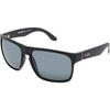 Peccant Polarised Black Rectangle Mens Sunglasses made of an XL frame
