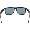 Peccant Polarised Rectangle Sunglasses with Black XL Frame inside view