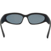 Reefer Polarised Wrap Around Sunglasses with Red Lens rear view