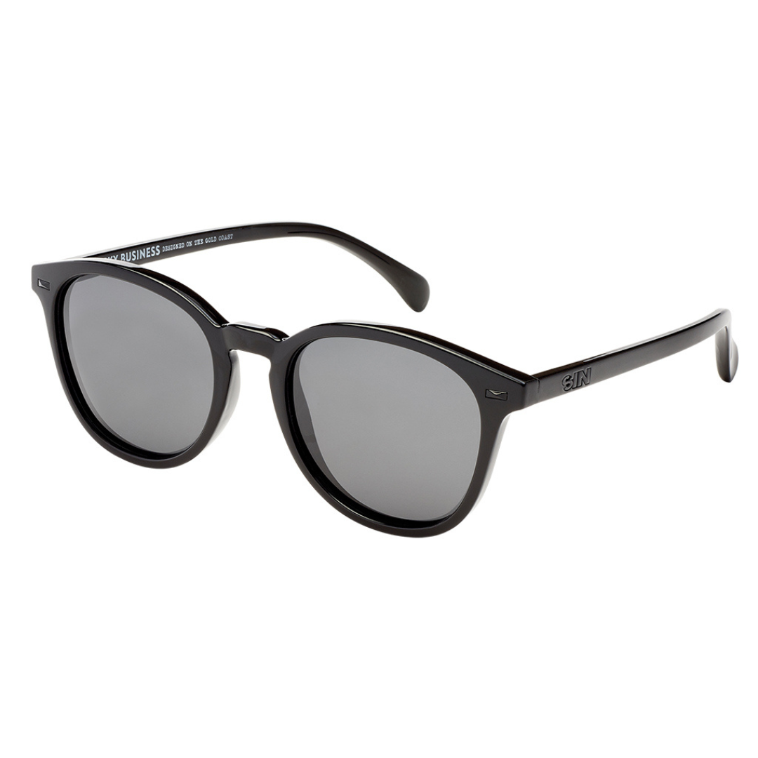 Risky Business Black Smoke Sunglasses SIN Eyewear