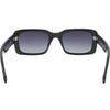 Rocker Polarised Black Gradient Rectangle Sunglasses inside view