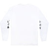 SIN Captain Convict White Long Sleeve Tee back view