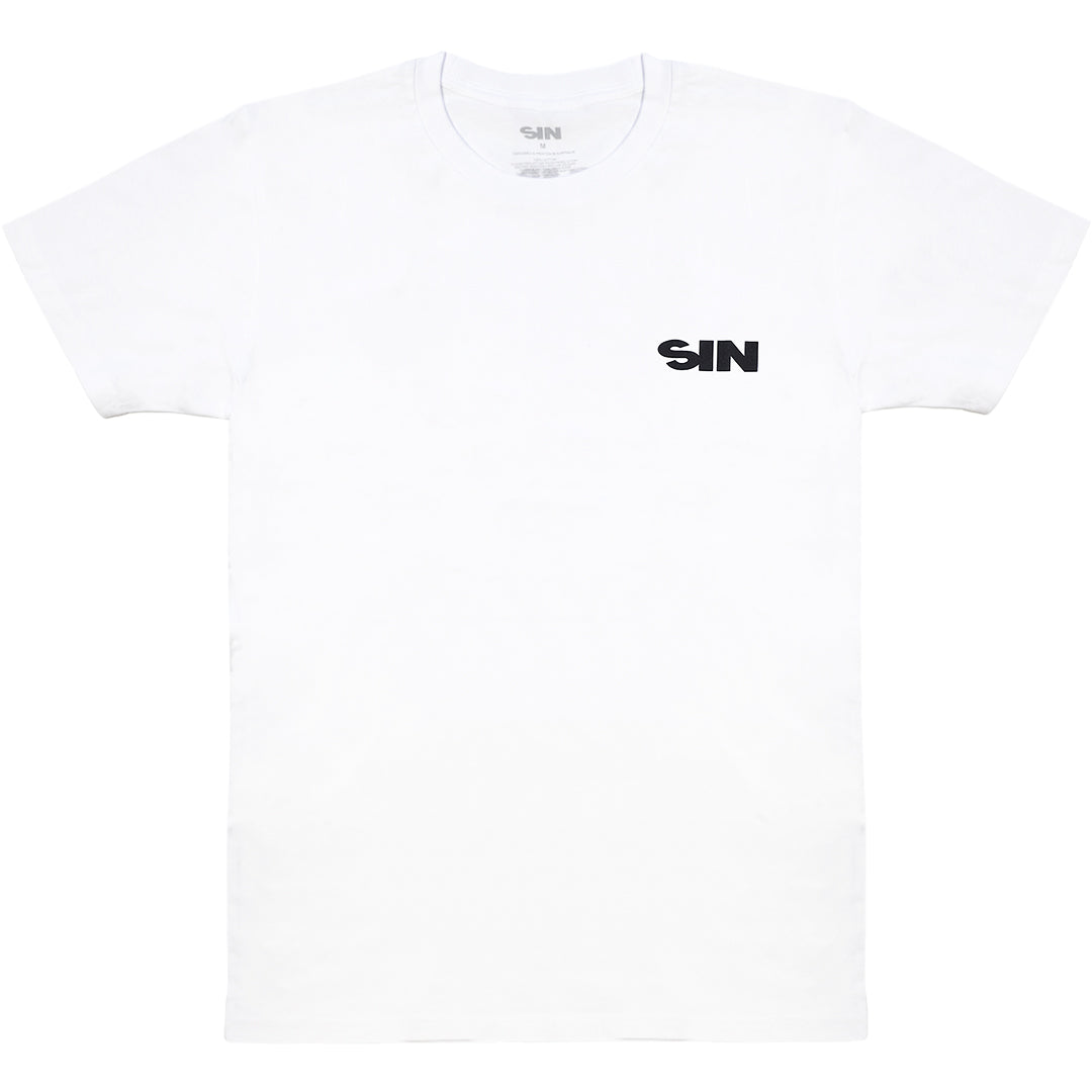 SIN Chase White T-Shirt