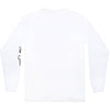 SIN Chasin the Sun Chest Print White Long Sleeve T-Shirt back view