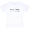 SIN Chasin the Sun White Womens T-Shirt