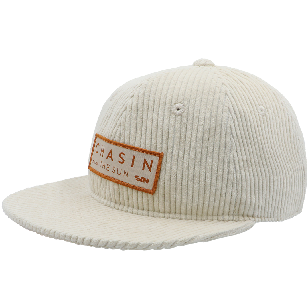 Chasin the Sun Corduroy Cap - Oat | SIN Eyewear Chasin the Sun Corduroy Cap - Oat | SIN Eyewear