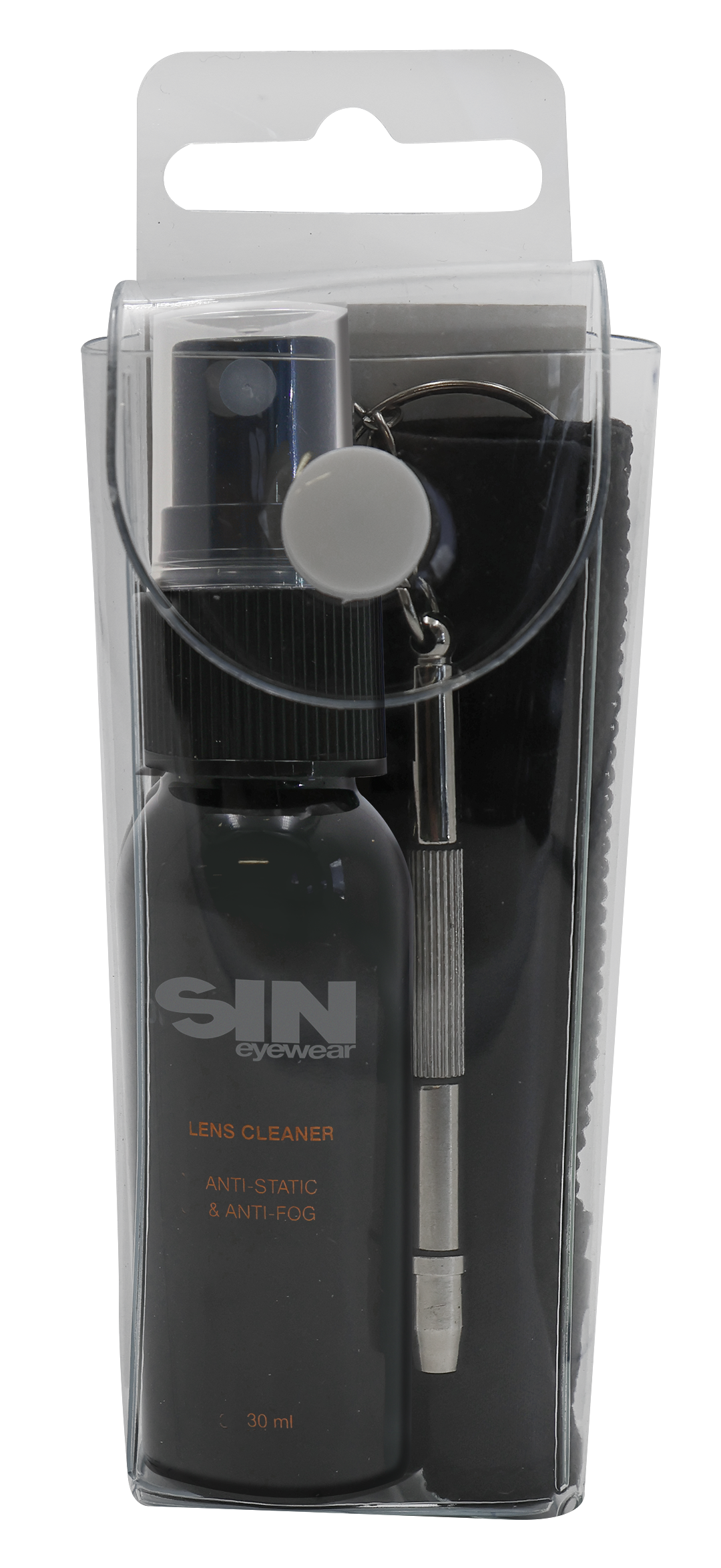 SIN Glasses Cleaning Kit in package