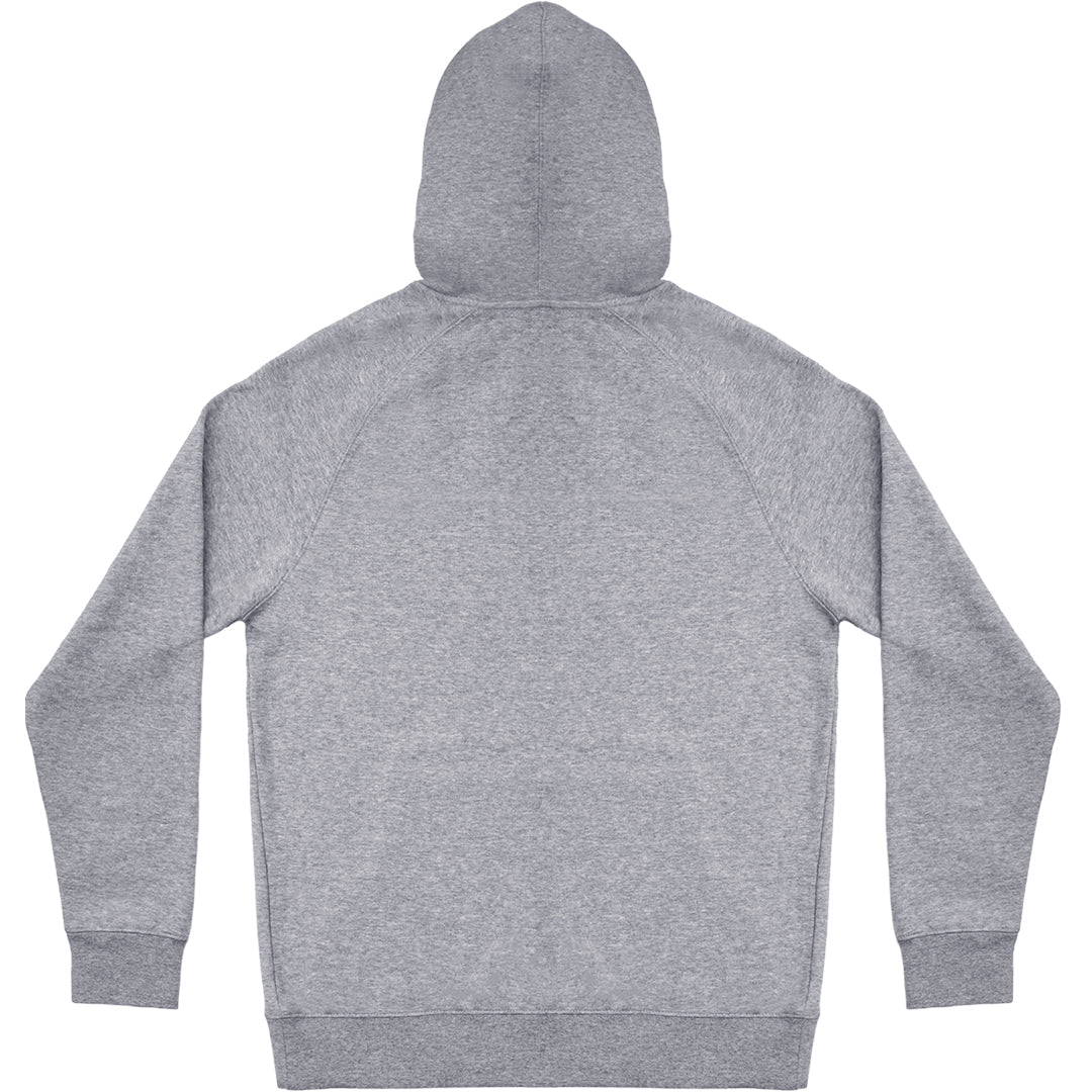 SIN Grey Hoodie back view