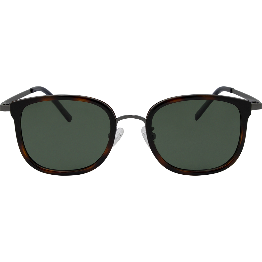 Tommy Polarised Tortoise Shell Round Sunglasses front view