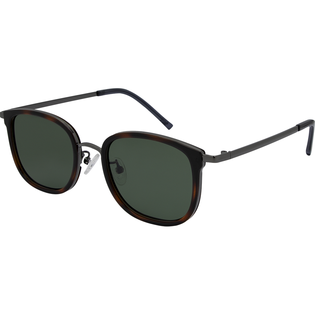Tommy Polarised Tortoise Shell Round Sunglasses made of metal material