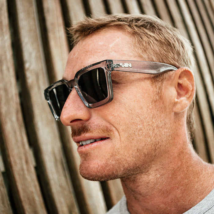 Topshelf - Clear Grey Smoke Sunglasses | SIN Eyewear
