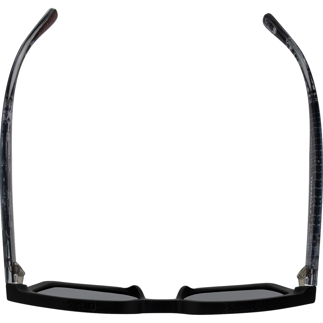 Topshelf Matt Black Smoke in Collaboration with DZ Deathrays top view