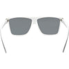 UNDERTOW Polarised Square Sunglasses with Black and White Frame inside view