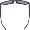 VESPA II Polarised Square Sunglasses with Black XL Frame top view