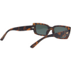 Ahoy Polarised Rectangle Sunglasses with Tort Frame right rear view
