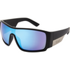 Blaze Polarised Mirrored Blue Wrap Around Sunglasses made of recycled plastic