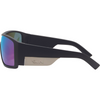 Blaze Polarised Mirrored Wrap Around Sunglasses with Blue Lens left view