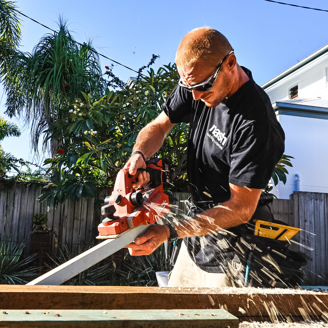 Captain Sensible Navy Wrap Around Safety Sunglasses Medium Impact Resistant on a Male Tradie