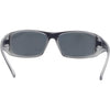 Captain Sensible Wrap Around Safety Sunglasses with Navy Frame rear view