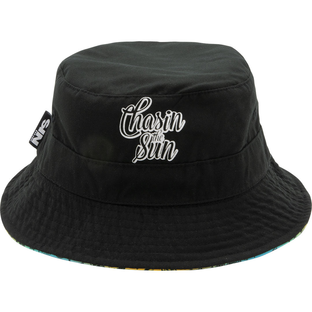 Fresh Prints Reversible Bucket Hat black side