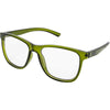 Game Changer Green Square Blue Light Glasses made of recycled plastic