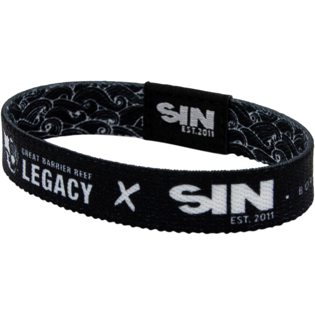 Game Changer Recycled Fabric Wristband